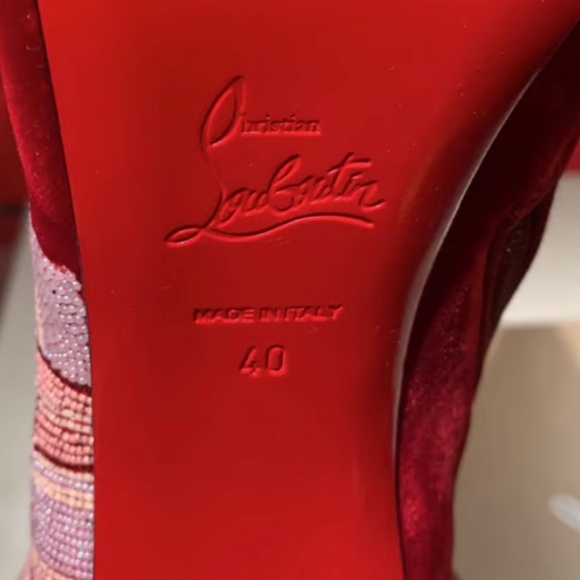 CHRISTIAN LOUBOUTIN DR BORED BOOT UP BNIB EU 40 US 10 Limited Edition - Picture 10 of 11